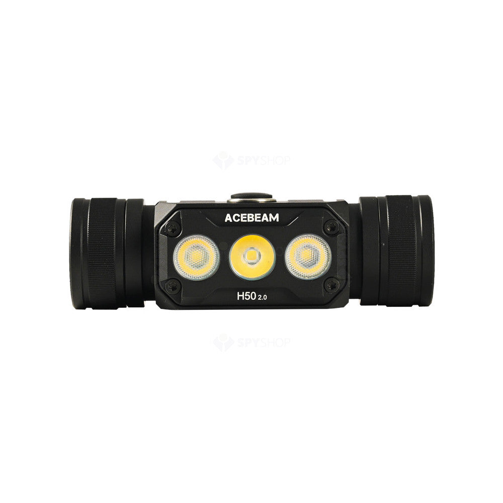 Lanterna reincarcabila pentru cap Acebeam H50 2.0, 2000 lumeni, 141 m