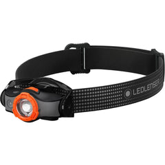 LANTERNA CAP MH5 BLACK/ORANGE 400LM/ACU.