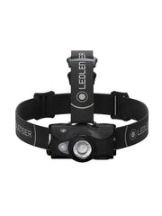 LANTERNA FRONTALA LED LENSER MH8 BLACK-BLACK 600LM+ACUM+USB