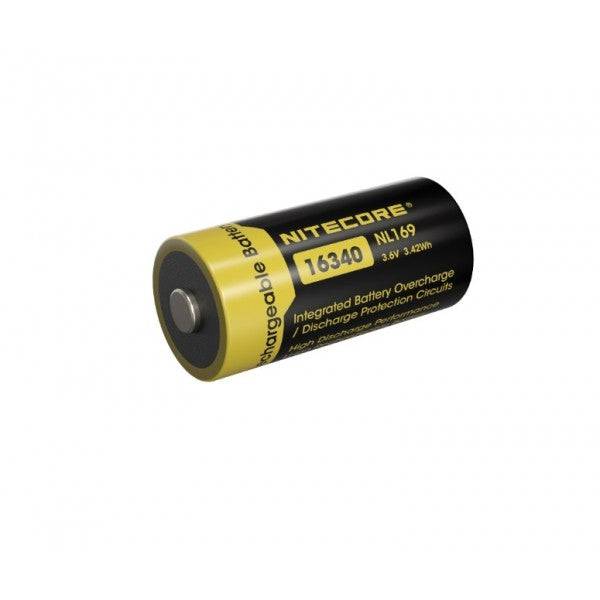 Nitecore NL169, Acumulator RCR 123A