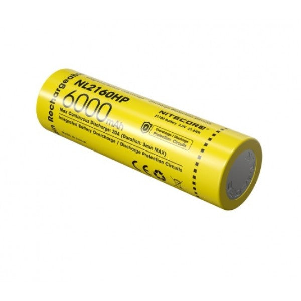Nitecore NL2160HP, High Drain, Acumulator 21700, Li-Ion, 6000 mAh, 20A