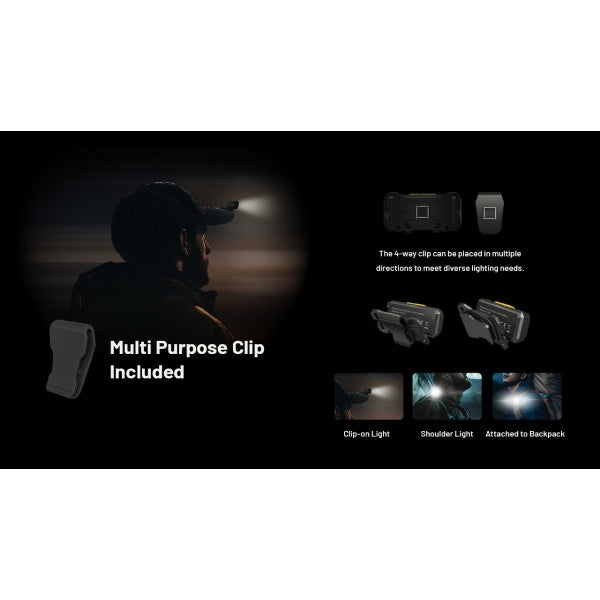 Nitecore NU27, Lanterna Frontală, Reîncărcabilă USB-C, 600 Lumeni, 123 Metri