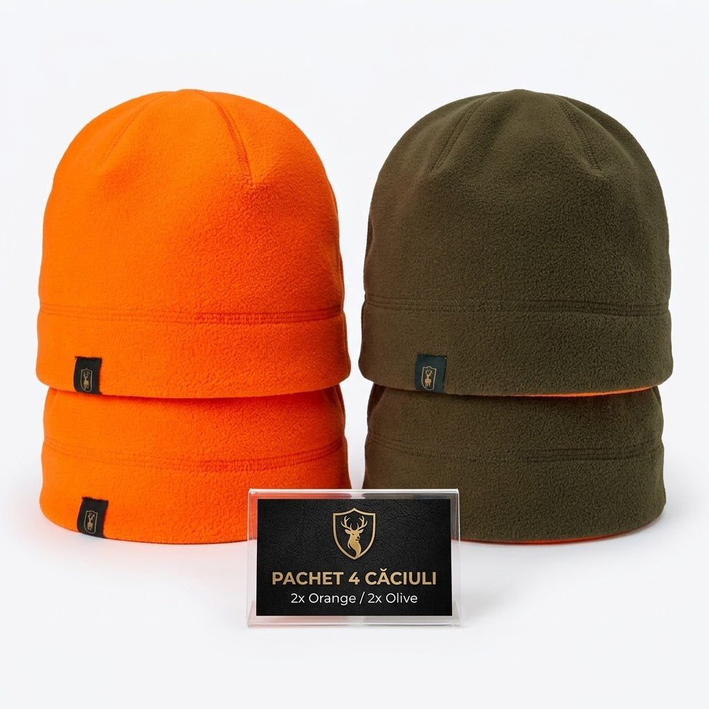 Deerhunter Pachet  mix 4 caciuli verde /orange