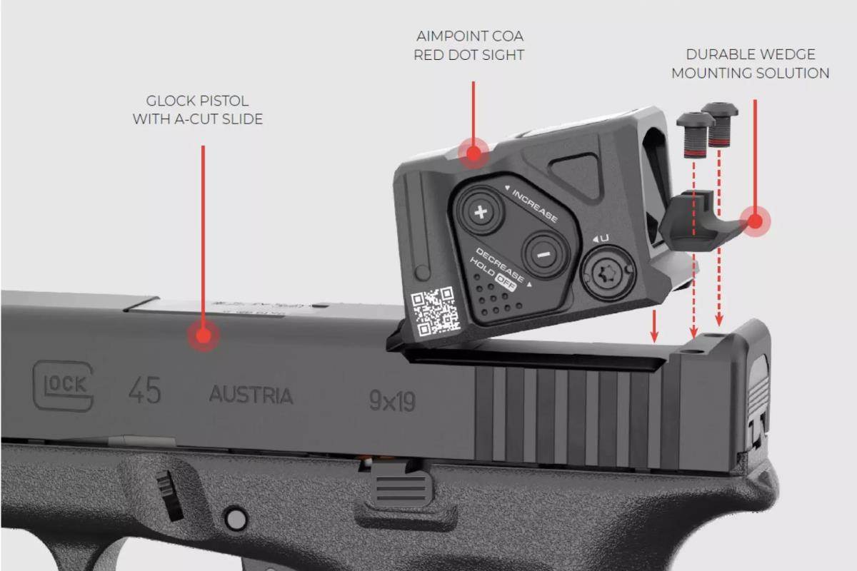 Aimpoint COA cu sistem  A-CUT punct 3.5MOA