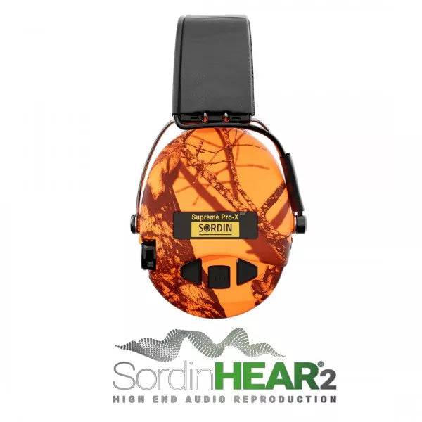 Casti protectie auditiva  Sordin PRO X LED blaze - Articole Vanatoare