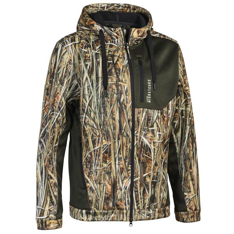 TREESCO JACHETA PERSCUSSION ZIP UP GHOSTCAMO WET