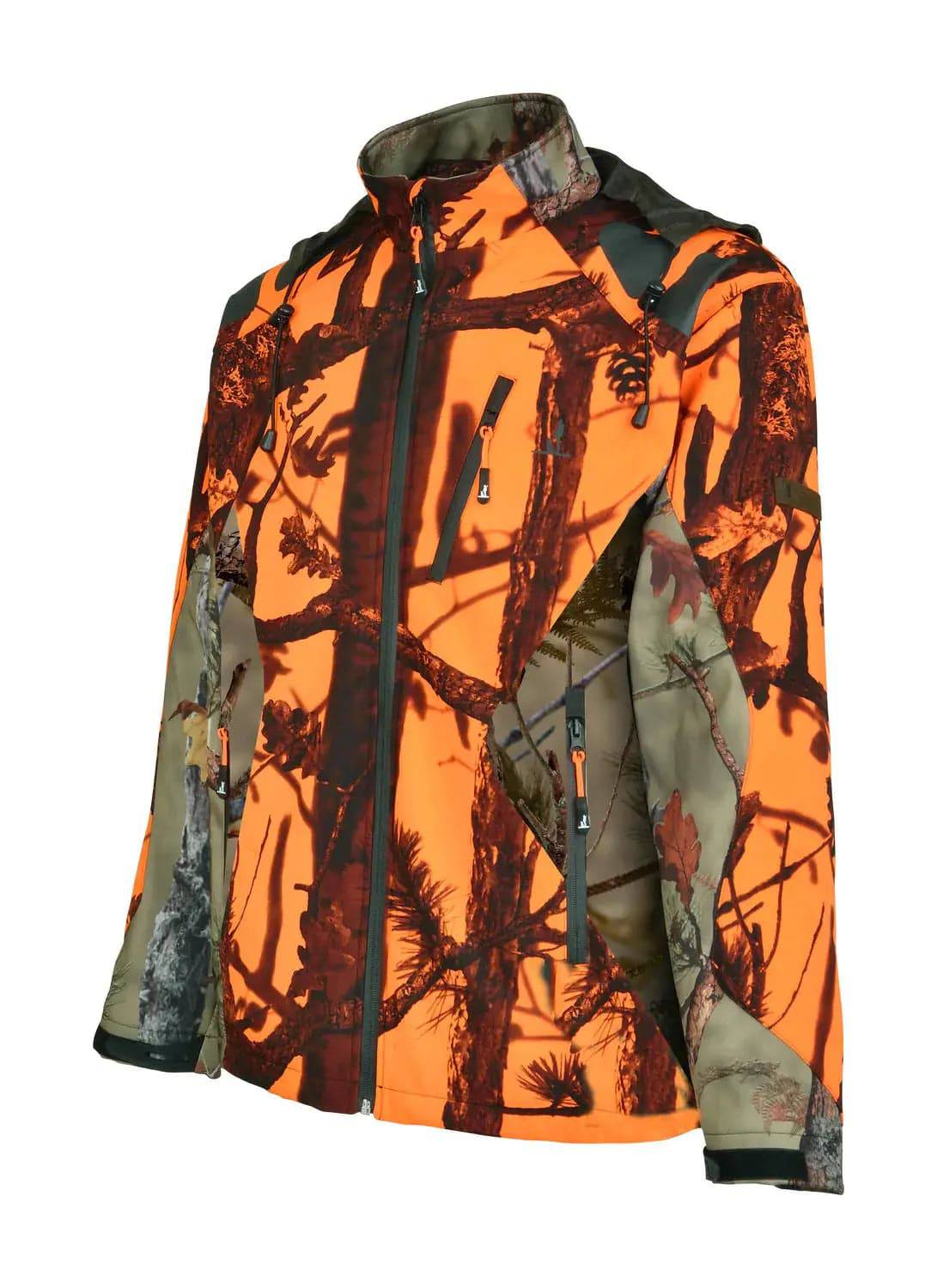 JACHETA SOFTSHELL IMPERM. GHOST CAMO BLAZE TREESCO