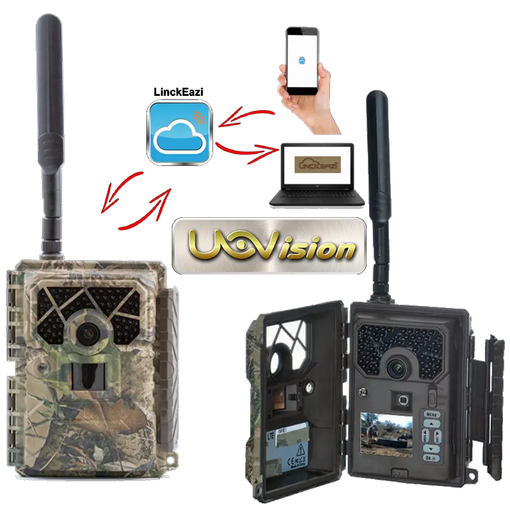 Camera monitorizare UOVision Glory LTE-4G full HD - Articole Vanatoare