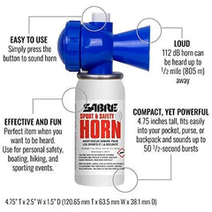 Spray Sabre Frontiersman Cu Avertizor Goarna Pentru Urs 42,5G - Articole Vanatoare
